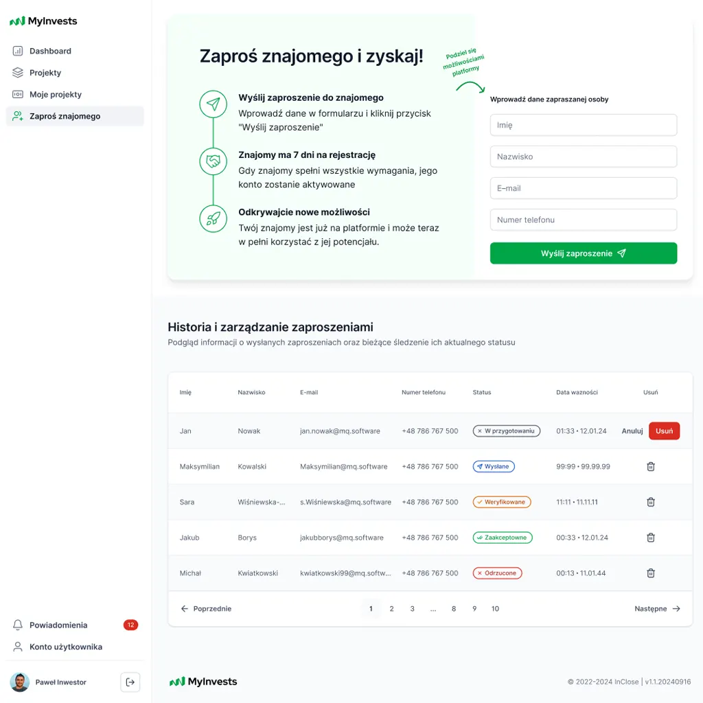 Exclusive Investment Platform